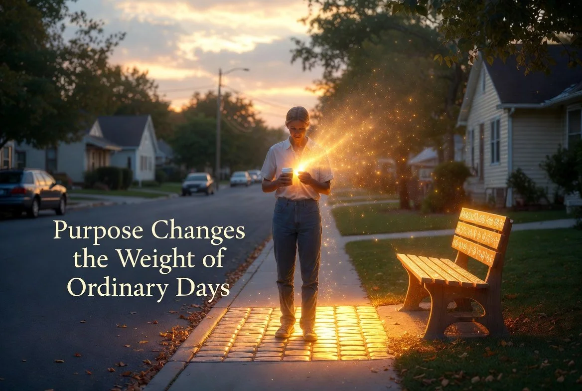 Purpose Changes the Weight of Ordinary Days