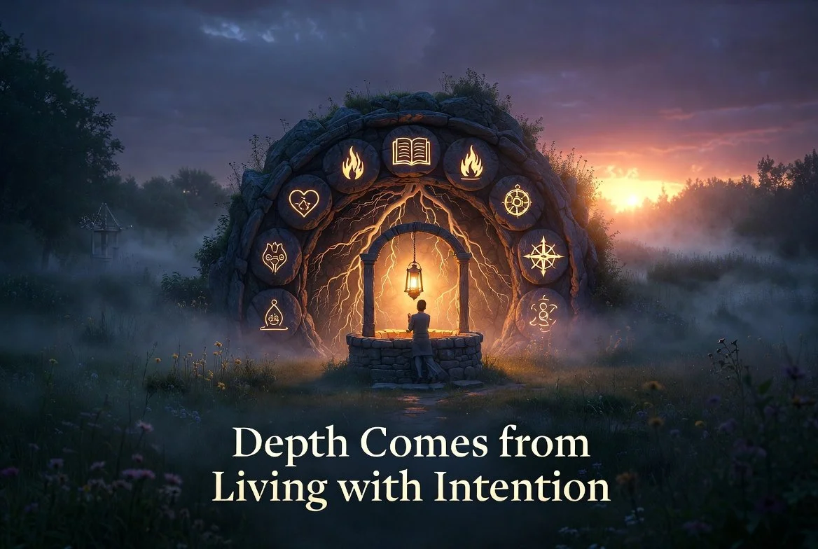 Depth Comes from Living with Intention