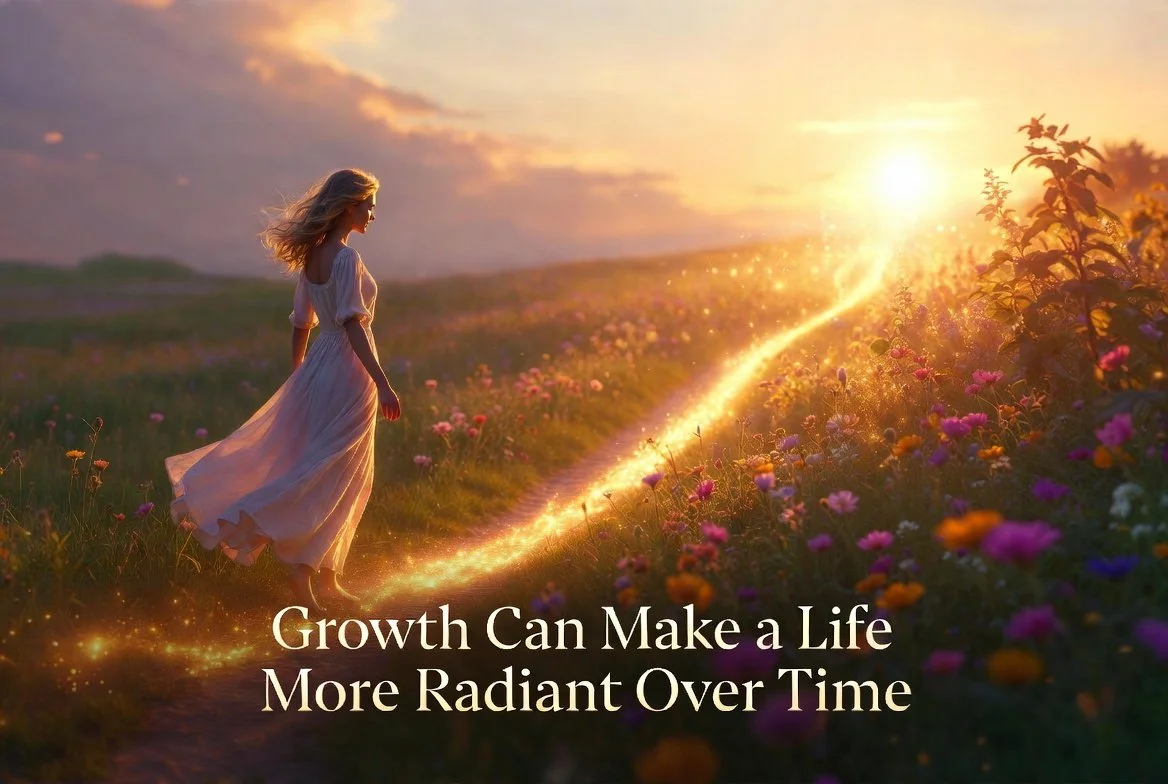 Growth Can Make a Life More Radiant Over Time