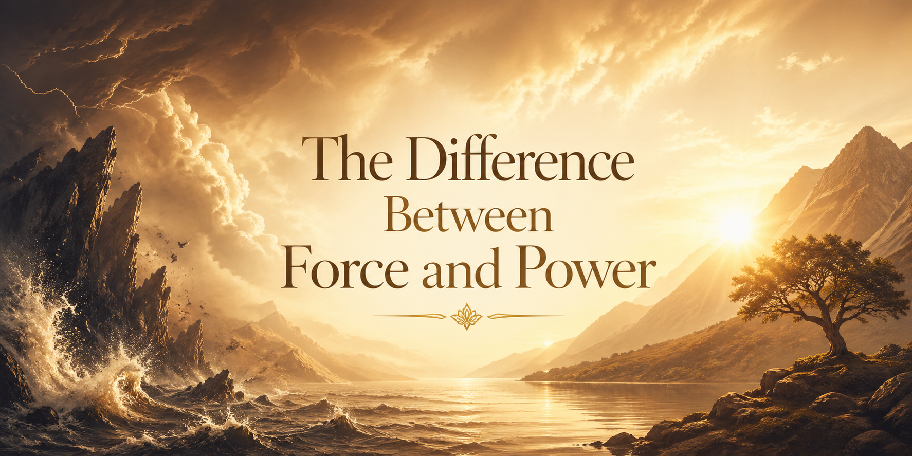 The Difference Between Force and Power