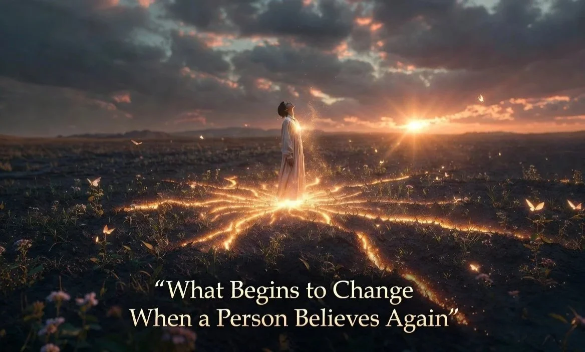 What Begins to Change When a Person Believes Again