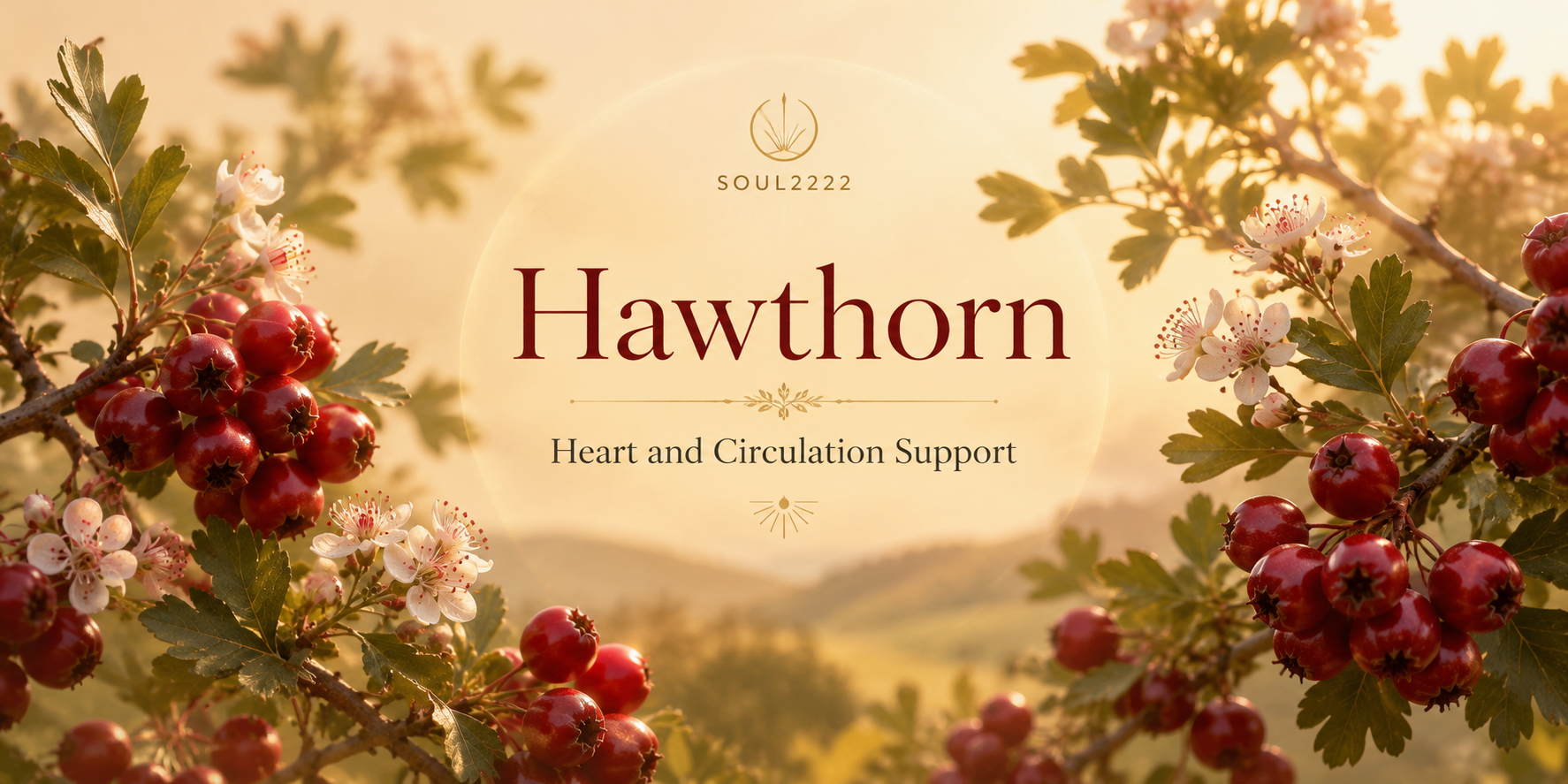 Hawthorn for Heart and Circulation Support
