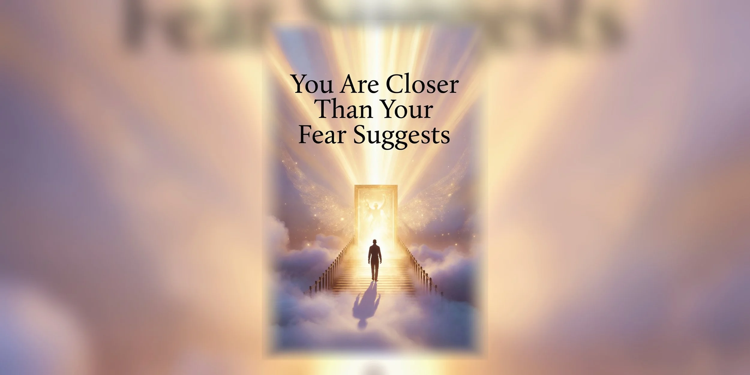 You Are Closer Than Your Fear Suggests