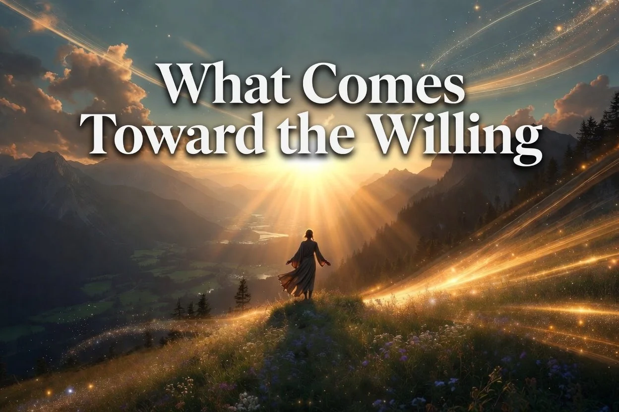What Comes Toward the Willing
