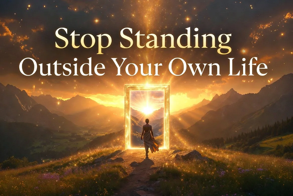 Stop Standing Outside Your Own Life