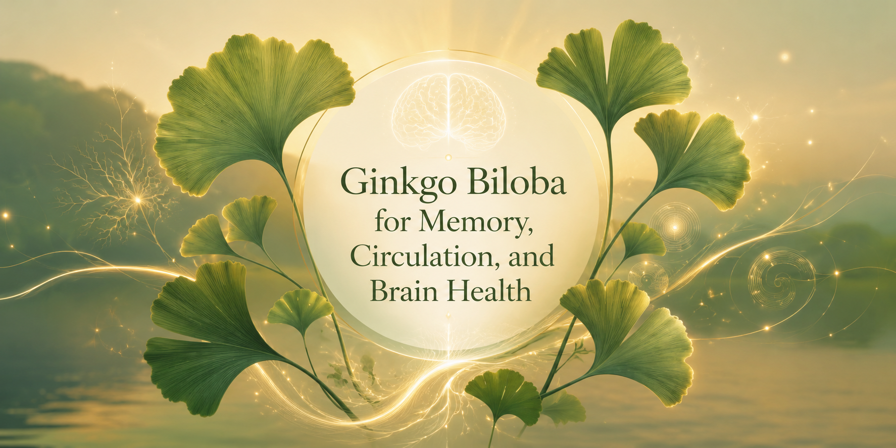 Ginkgo Biloba for Memory, Circulation, and Brain Health