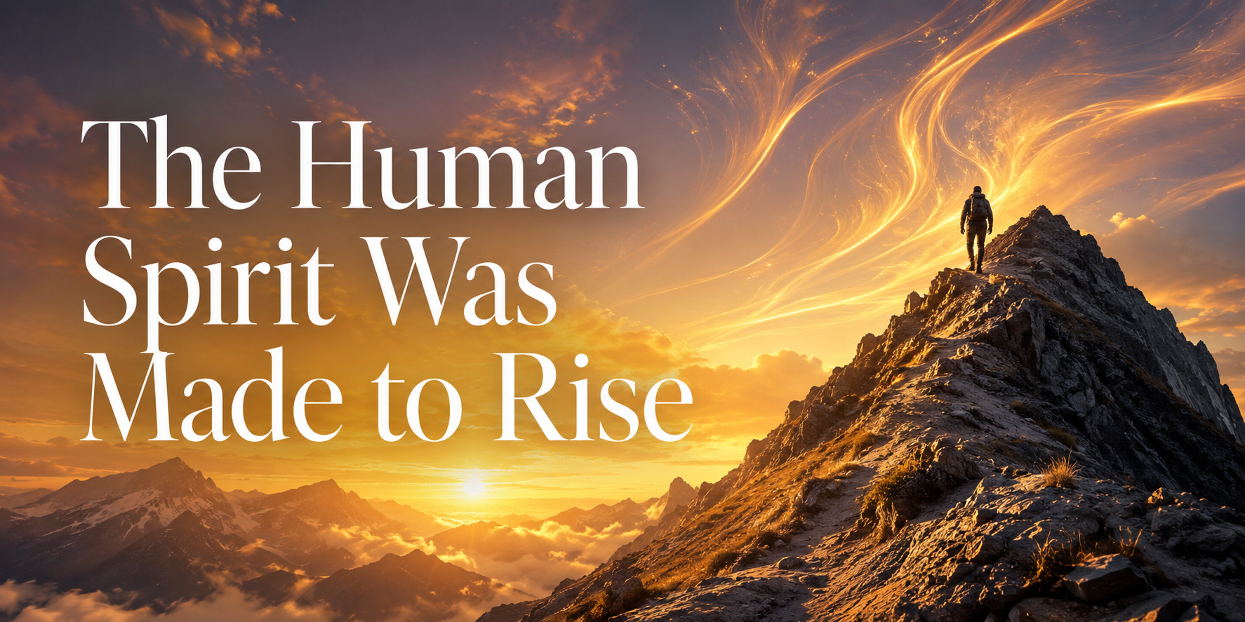 The Human Spirit Was Made to Rise