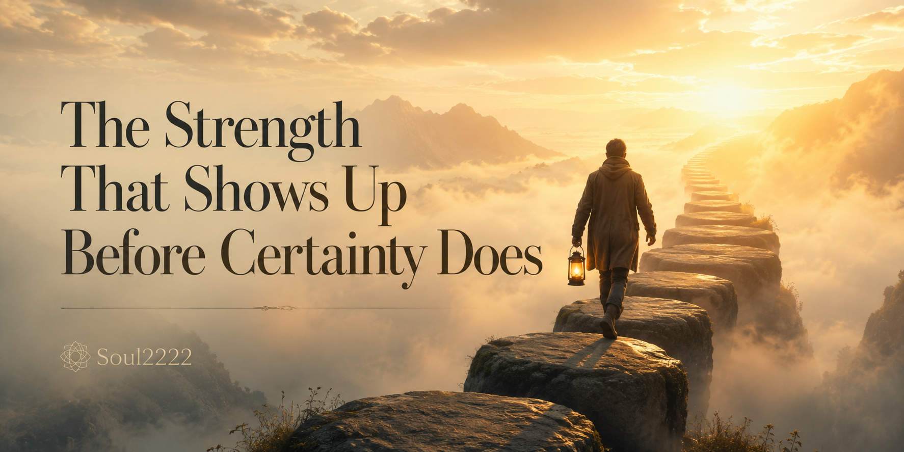 The Strength That Shows Up Before Certainty Does
