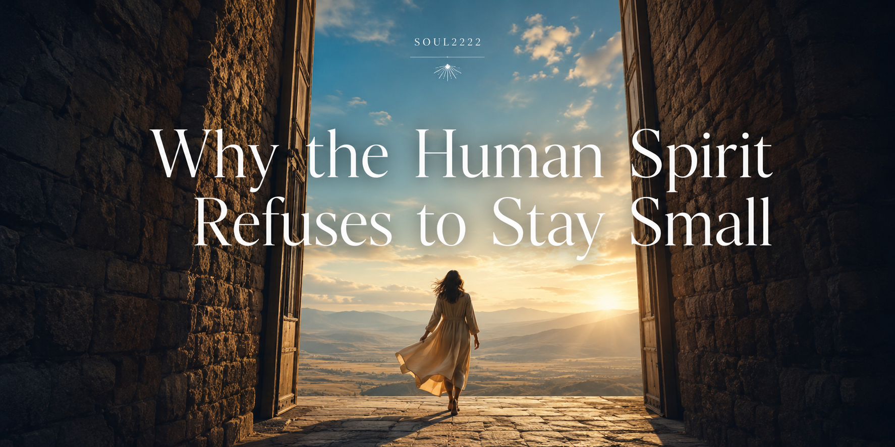 Why the Human Spirit Refuses to Stay Small