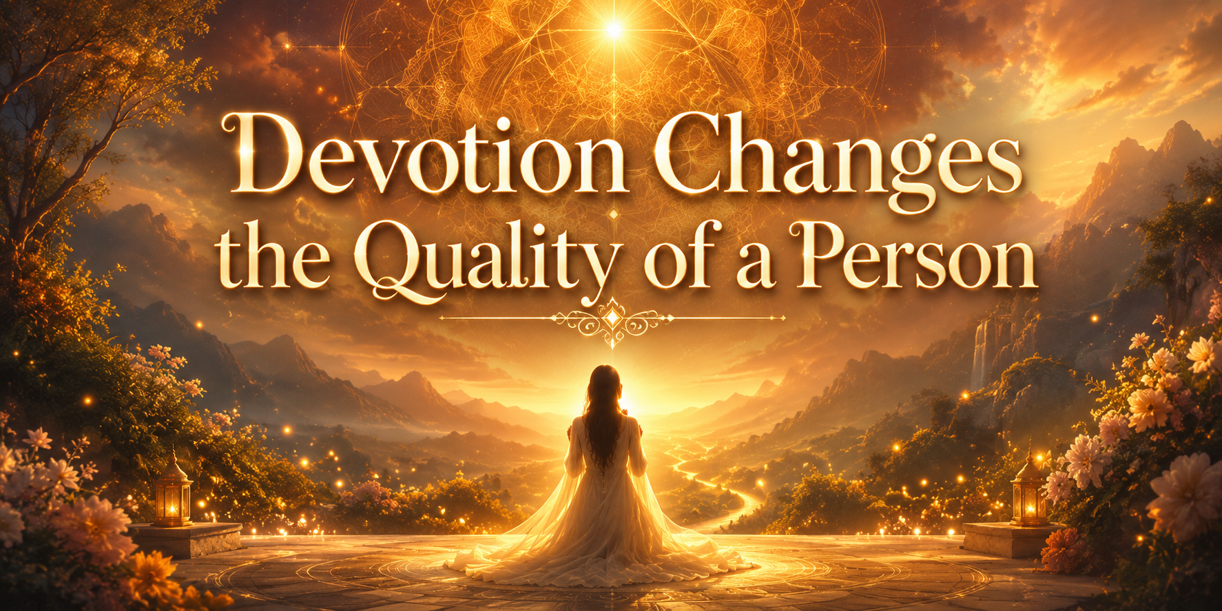 Devotion Changes the Quality of a Person