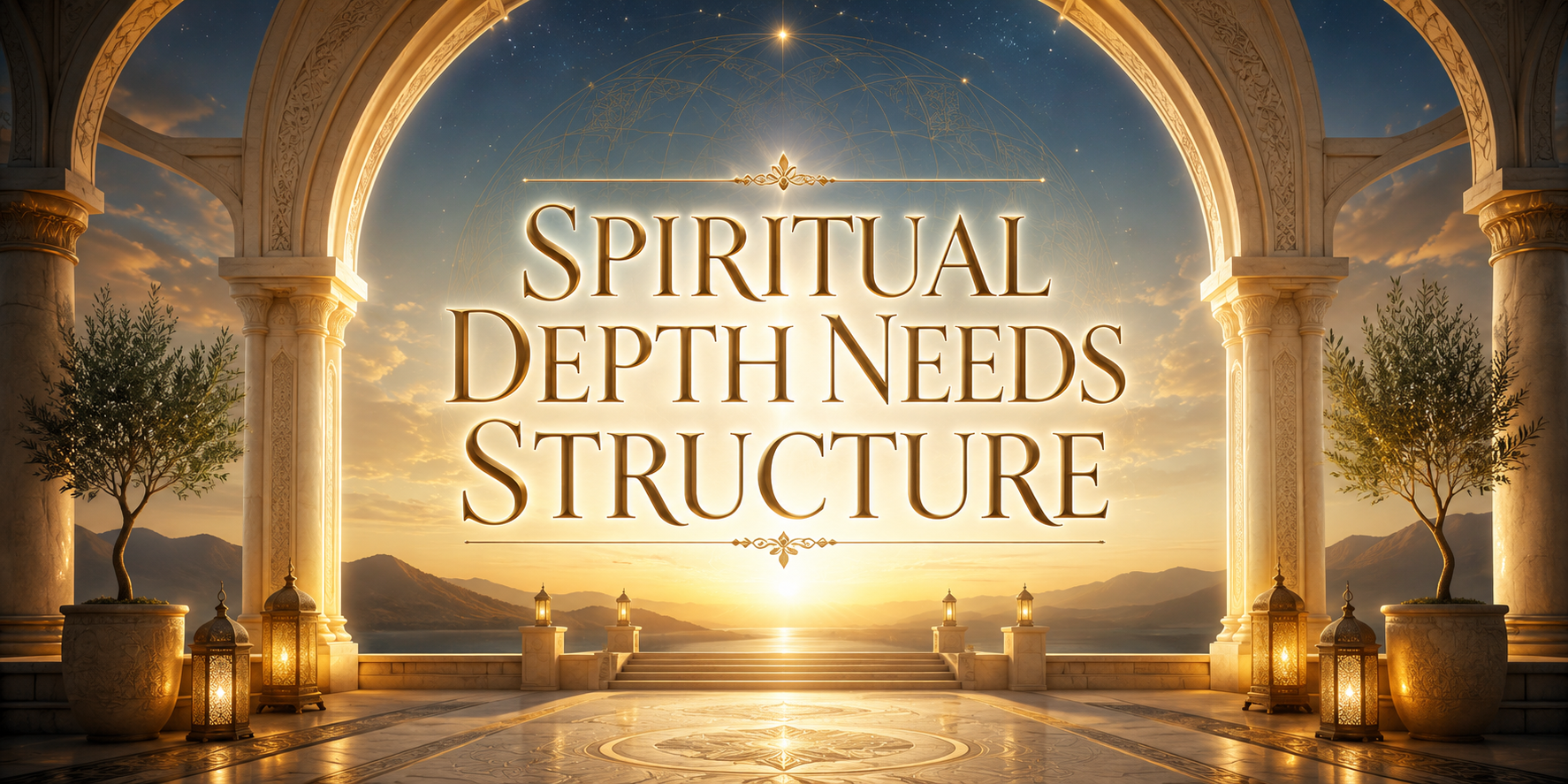 Spiritual Depth Needs Structure