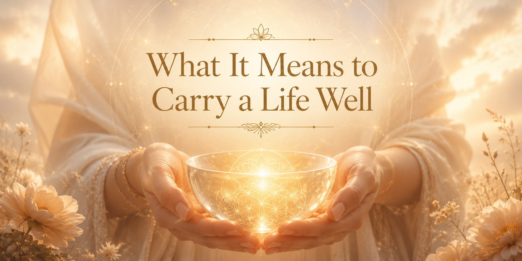 What It Means to Carry a Life Well