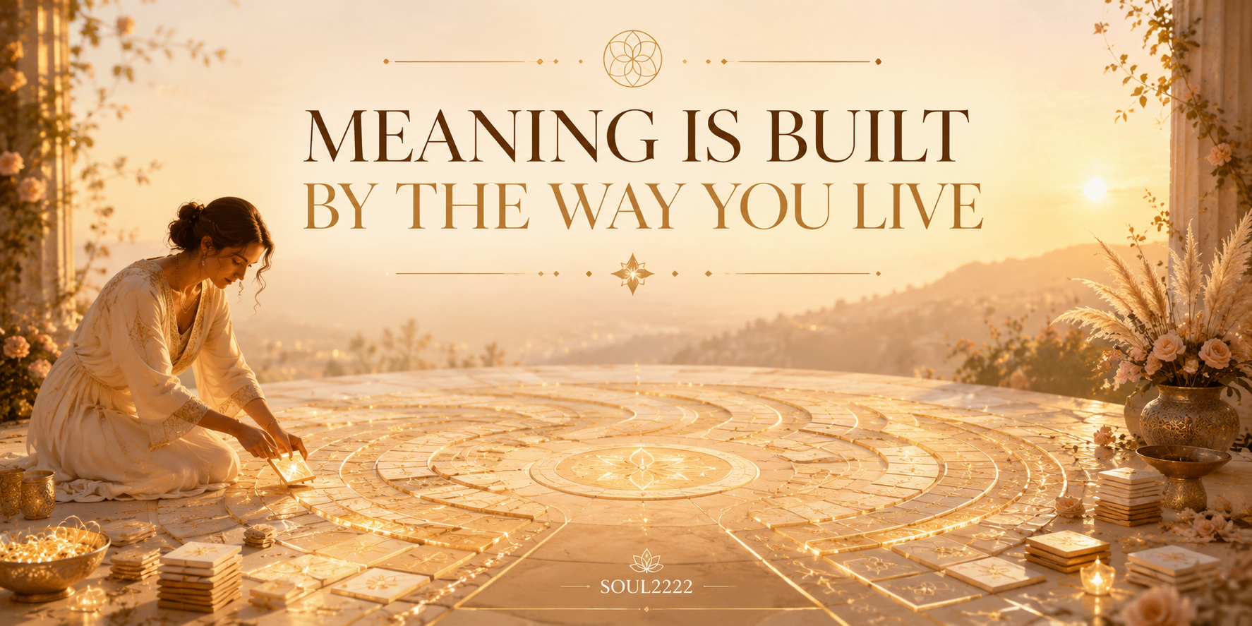 Meaning Is Built by the Way You Live