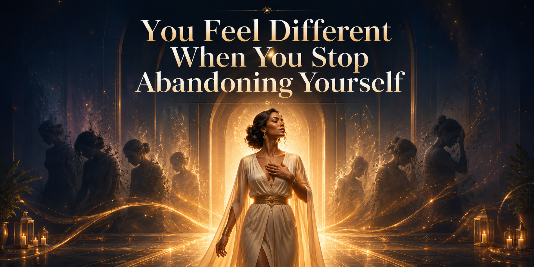 You Feel Different When You Stop Abandoning Yourself