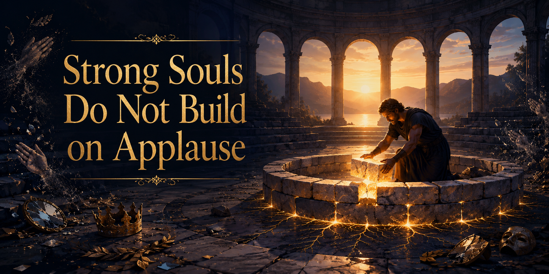 Strong Souls Do Not Build on Applause