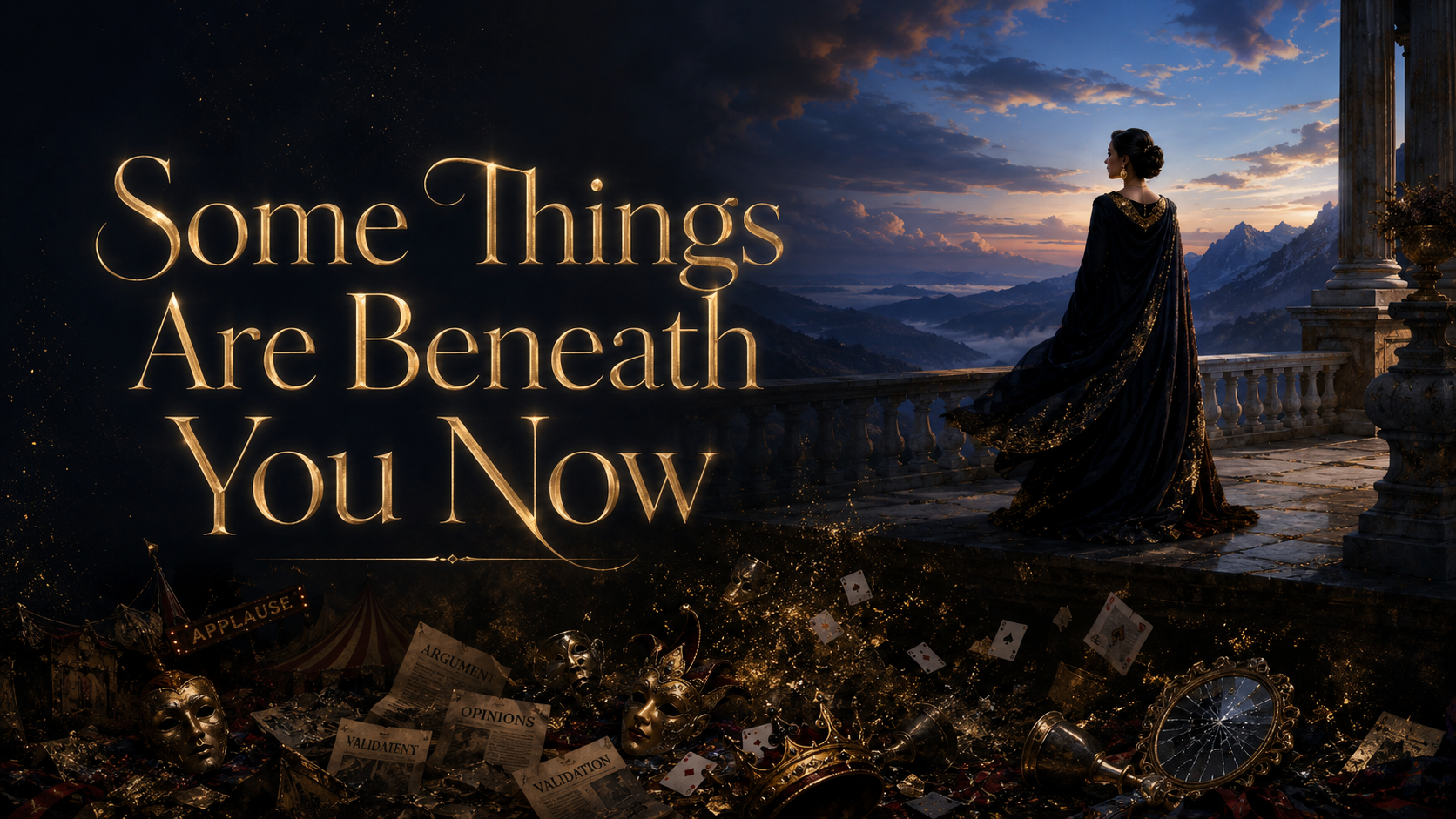 Some Things Are Beneath You Now