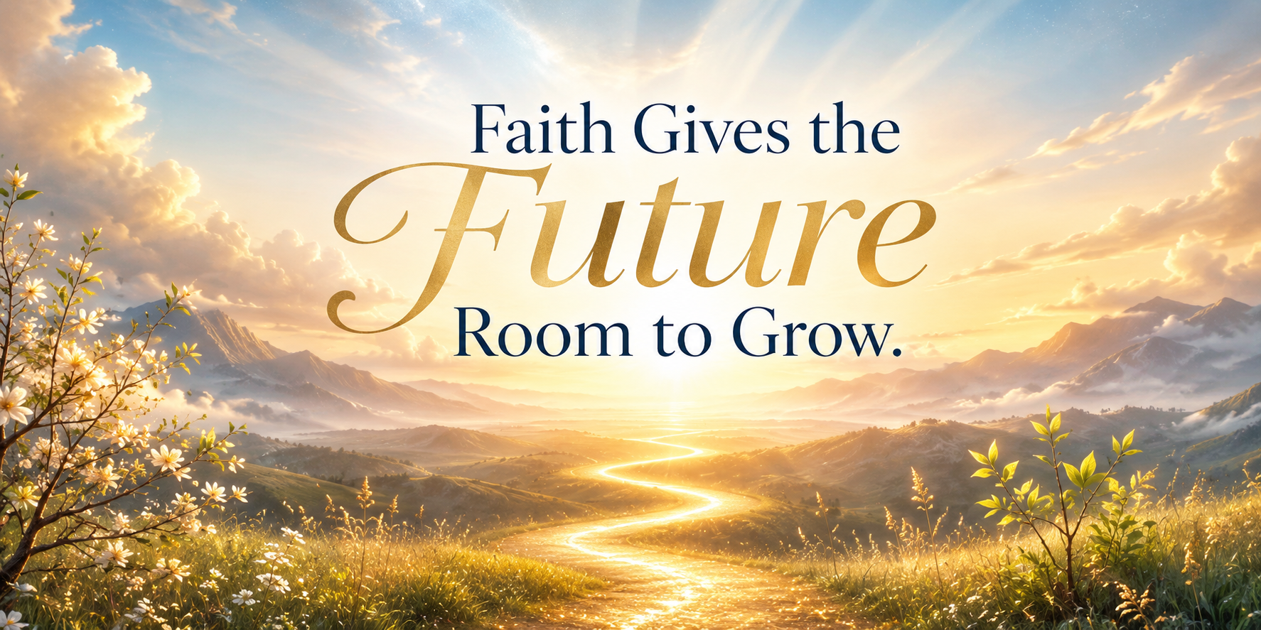 Faith Gives the Future Room to Grow