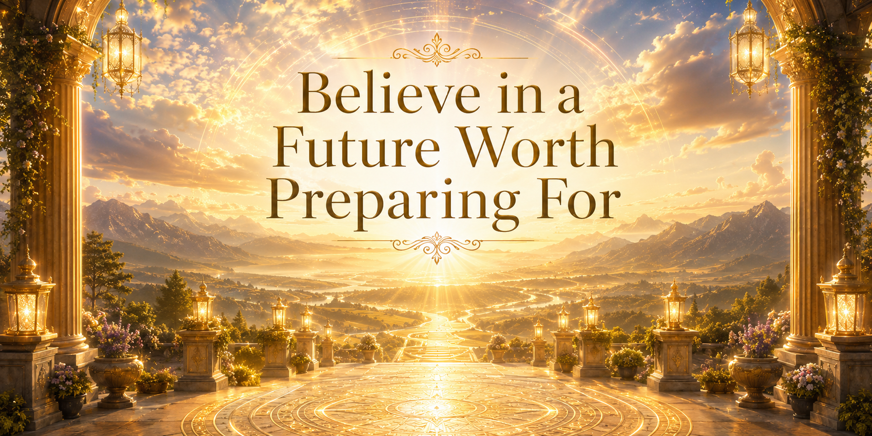 Believe in a Future Worth Preparing For
