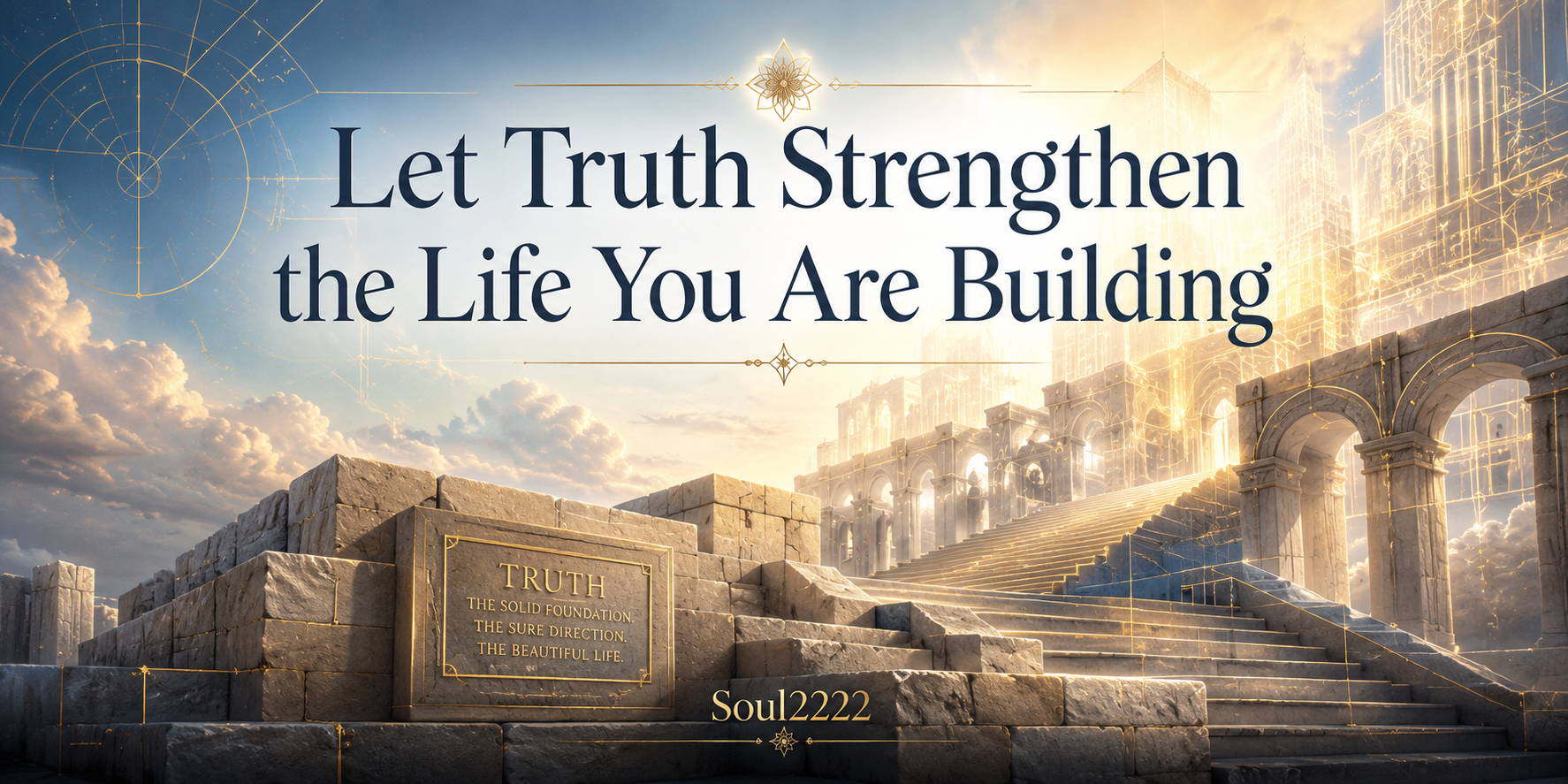 Let Truth Strengthen the Life You Are Building
