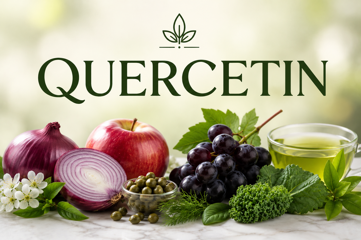 Quercetin: Plant-Powered Support for Inflammation, Immunity, Allergies, and Cellular Health