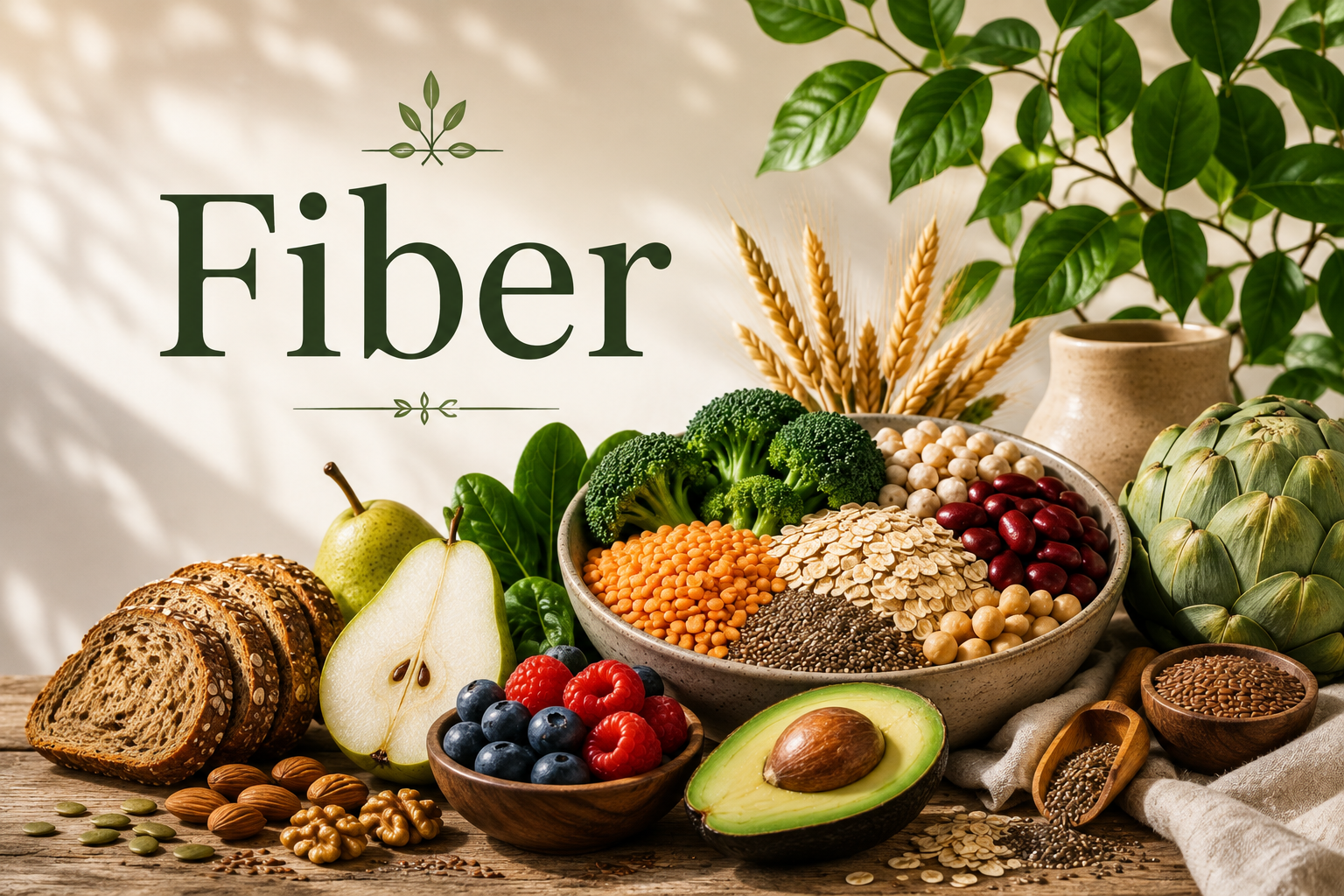 Fiber for Digestion, Blood Sugar, Heart Health, the Microbiome, and Lasting Wellness