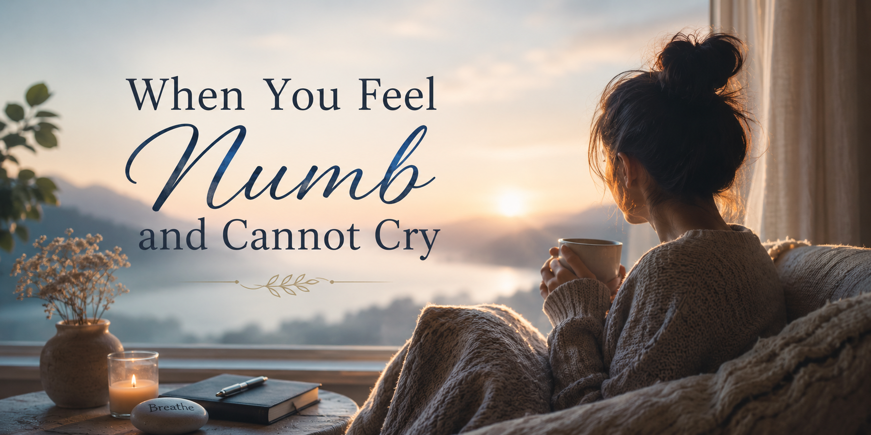 When You Feel Numb and Cannot Cry
