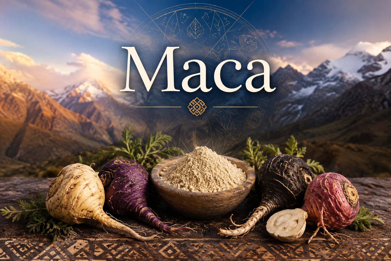 Maca: Ancient Andean Support for Energy, Libido, Reproductive Wellness and Whole-Body Vitality