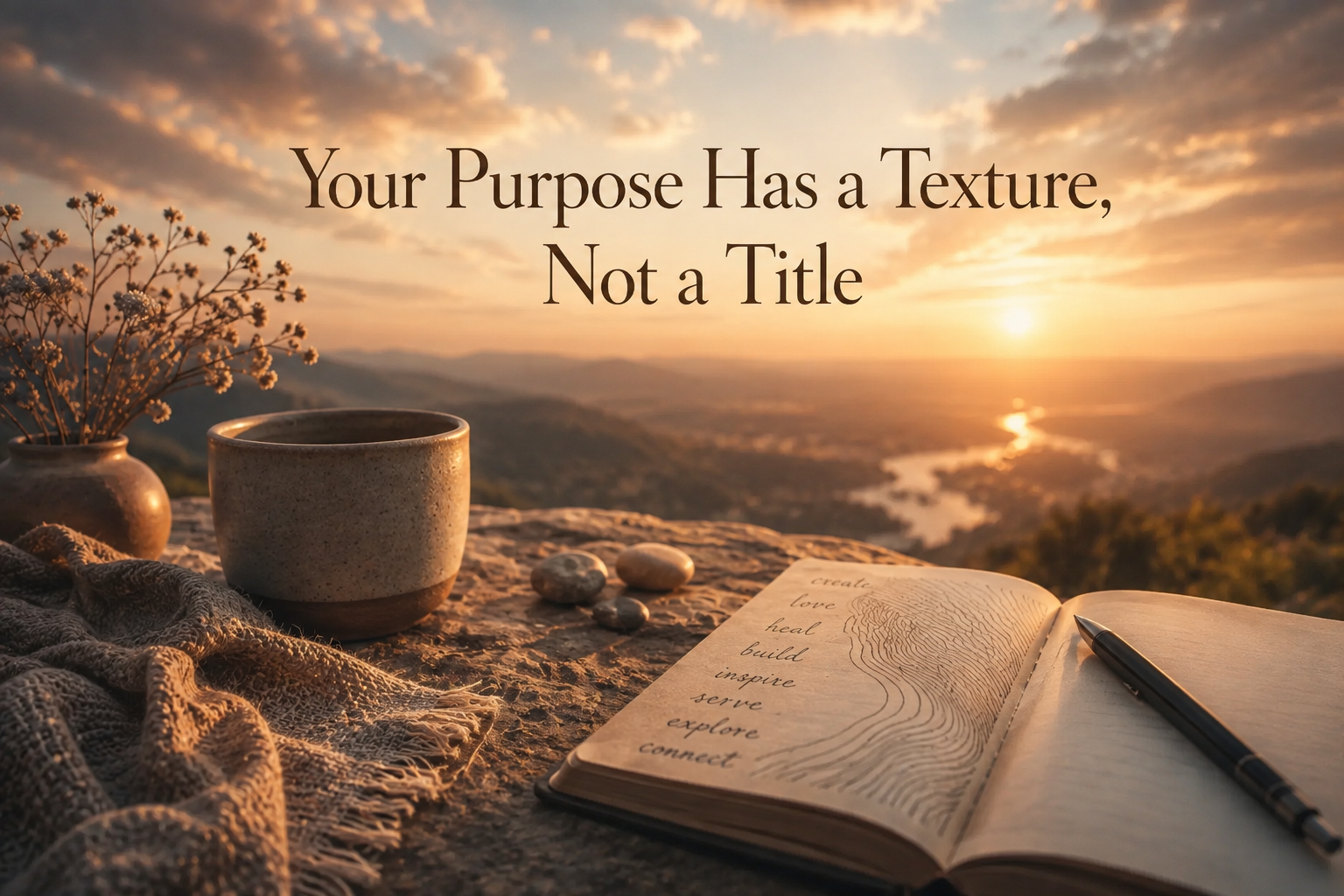 Your Purpose Has a Texture, Not a Title