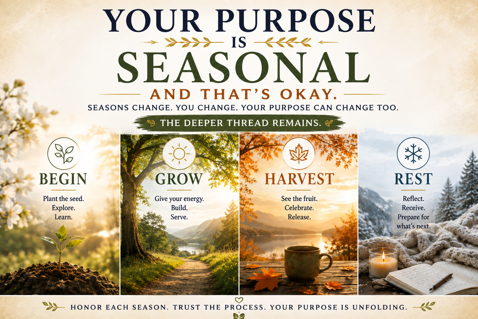 Your Purpose Is Seasonal and That’s Okay