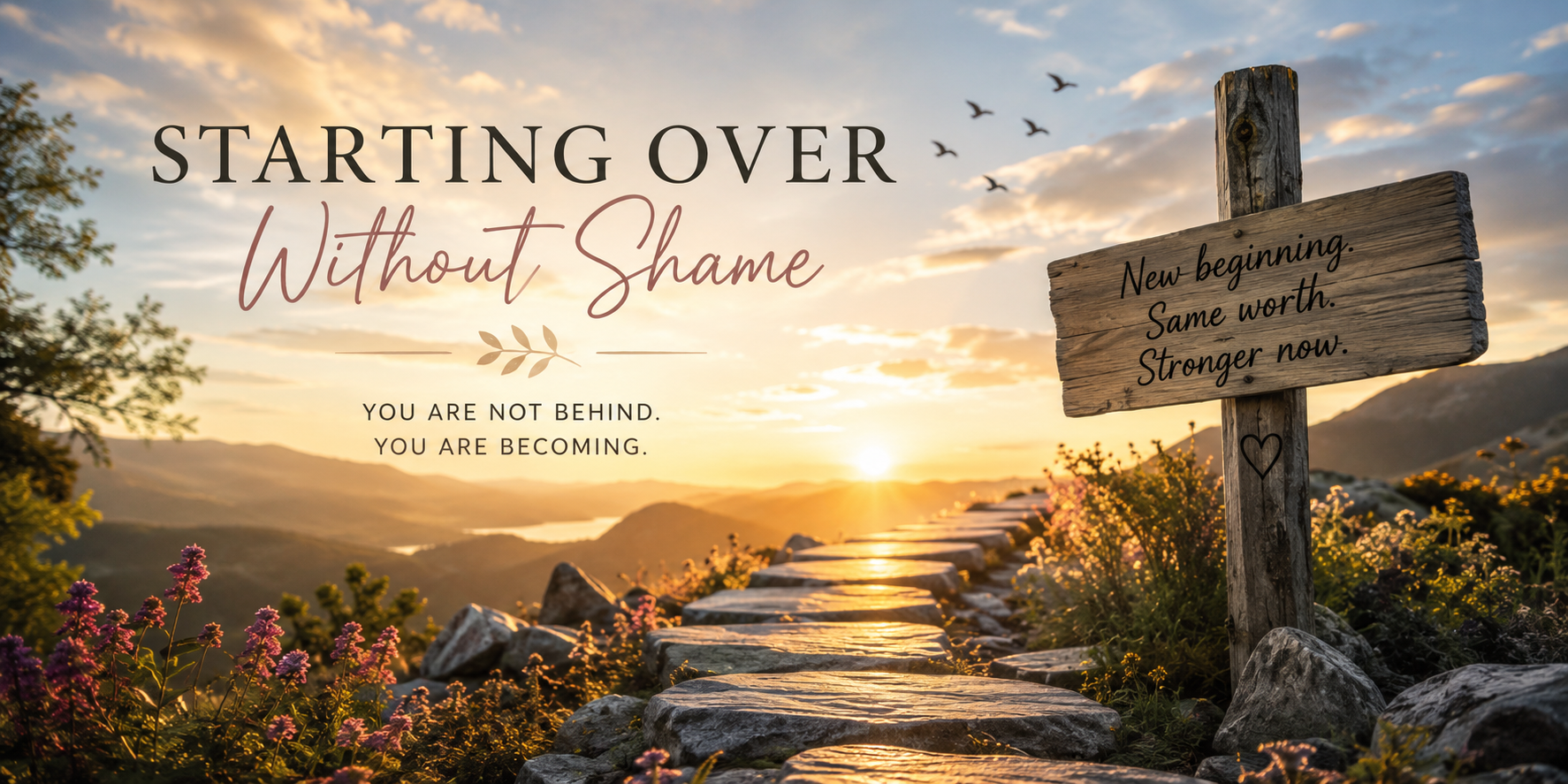 Starting Over Without Shame