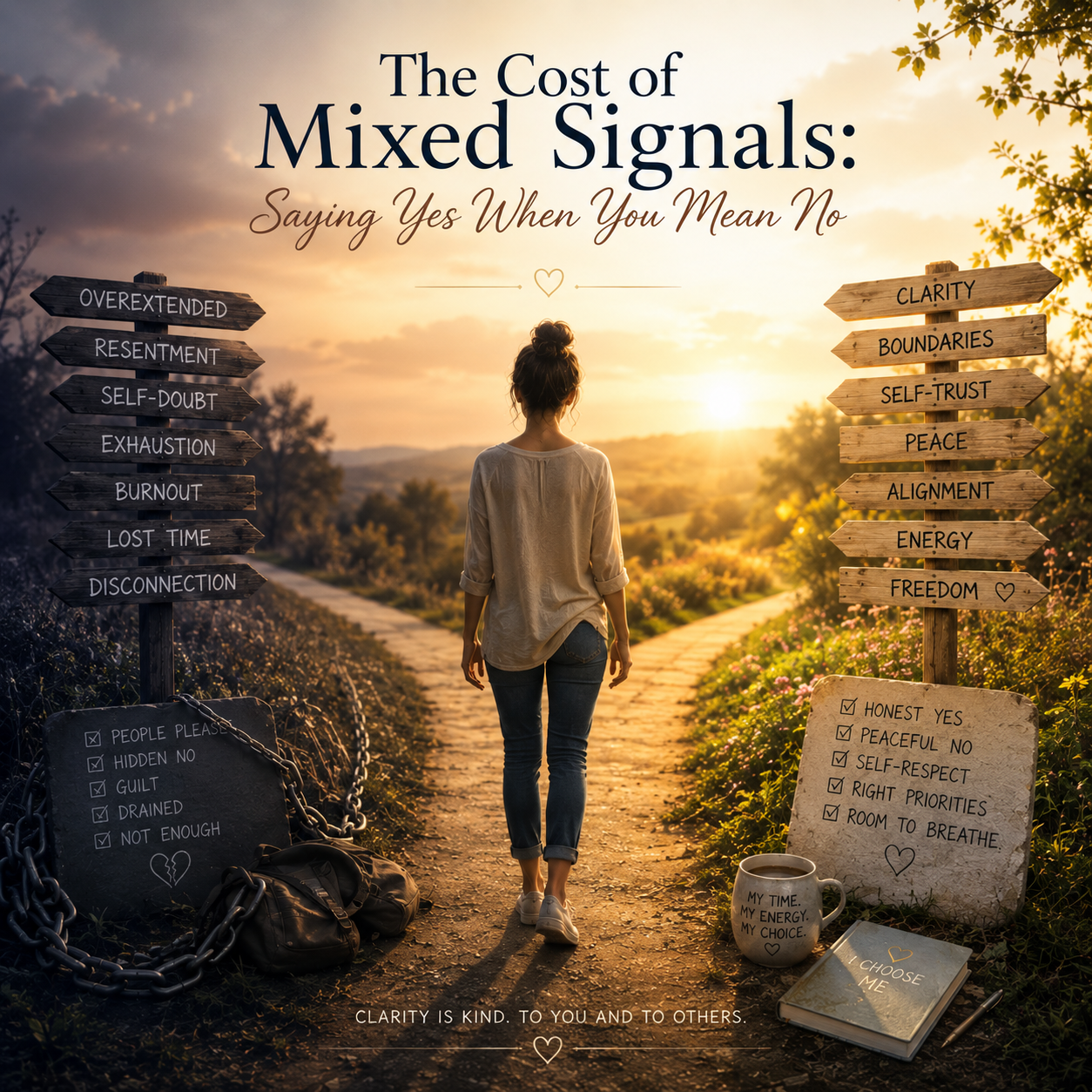 The Cost of Mixed Signals: Saying Yes When You Mean No