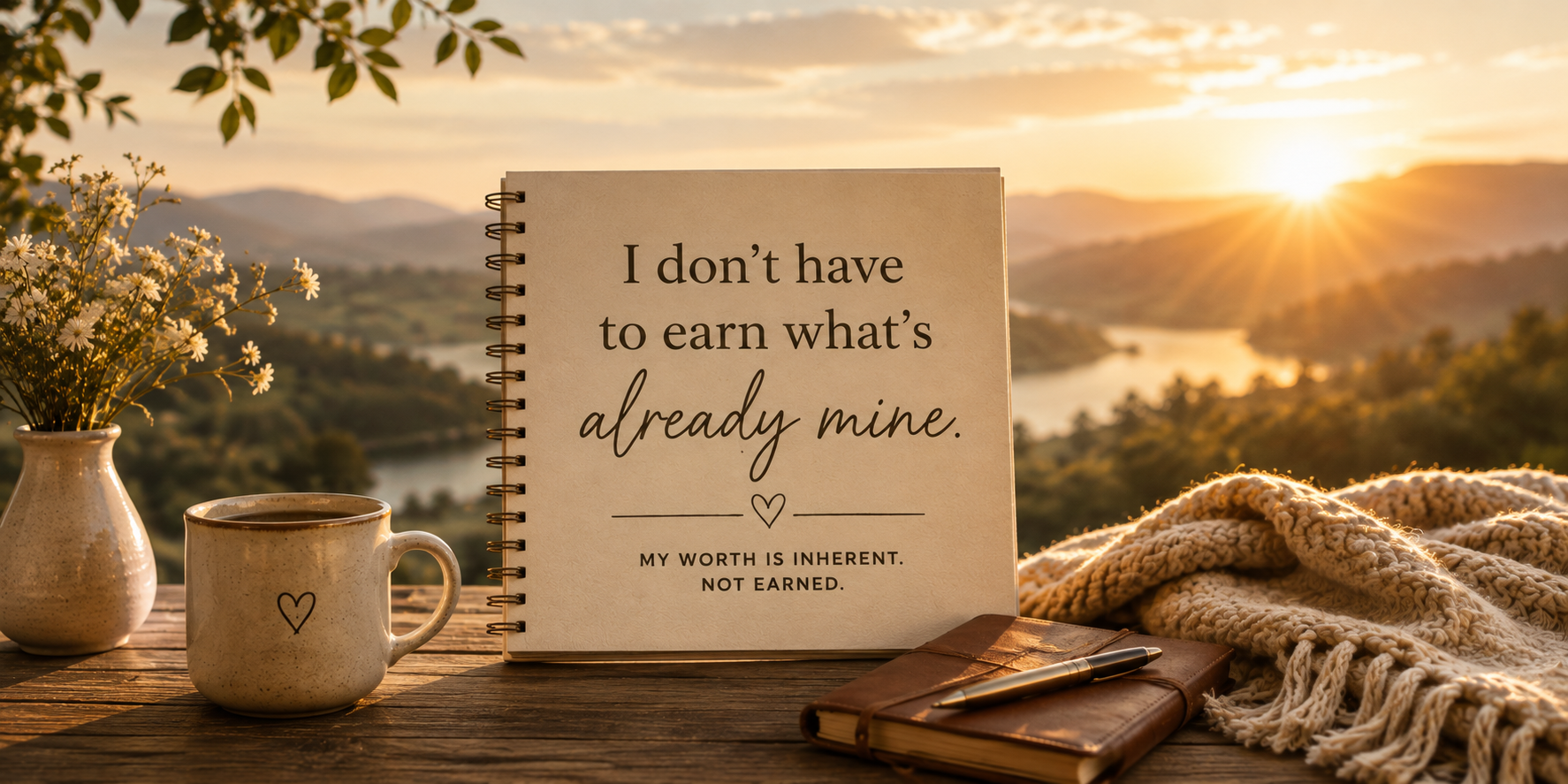 I Don’t Have to Earn What’s Already Mine