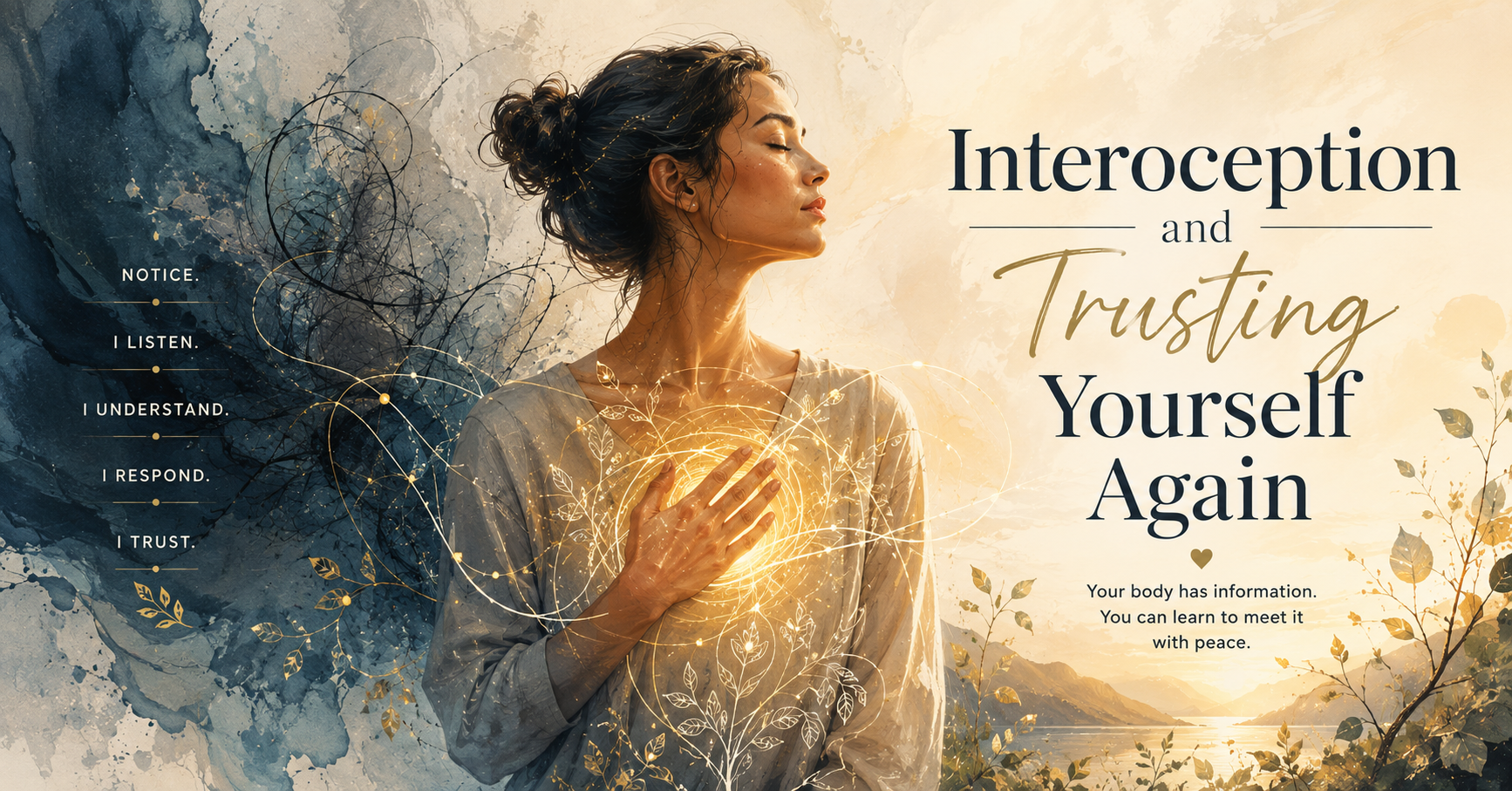 Interoception and Trusting Yourself Again