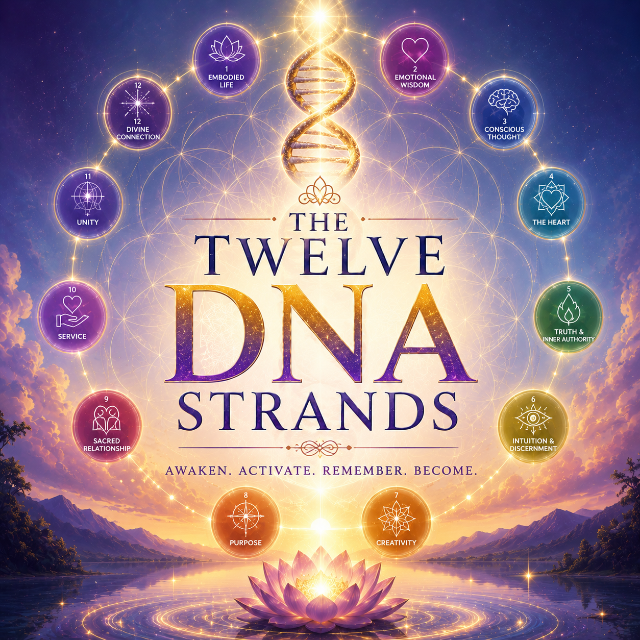 The Twelve DNA Strands