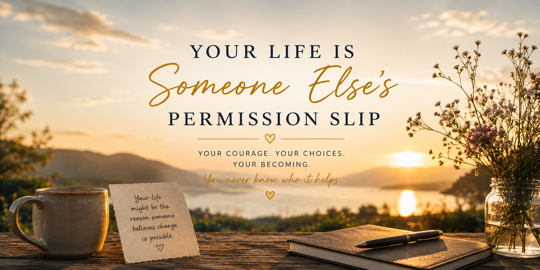 Your Life Is Someone Else’s Permission Slip