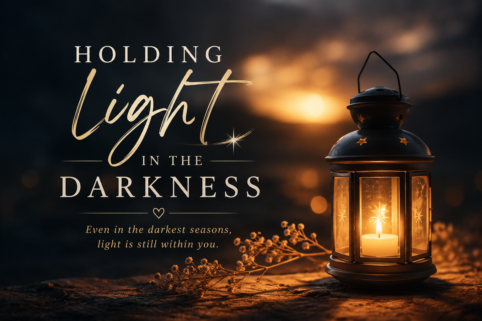 Holding Light in the Darkness