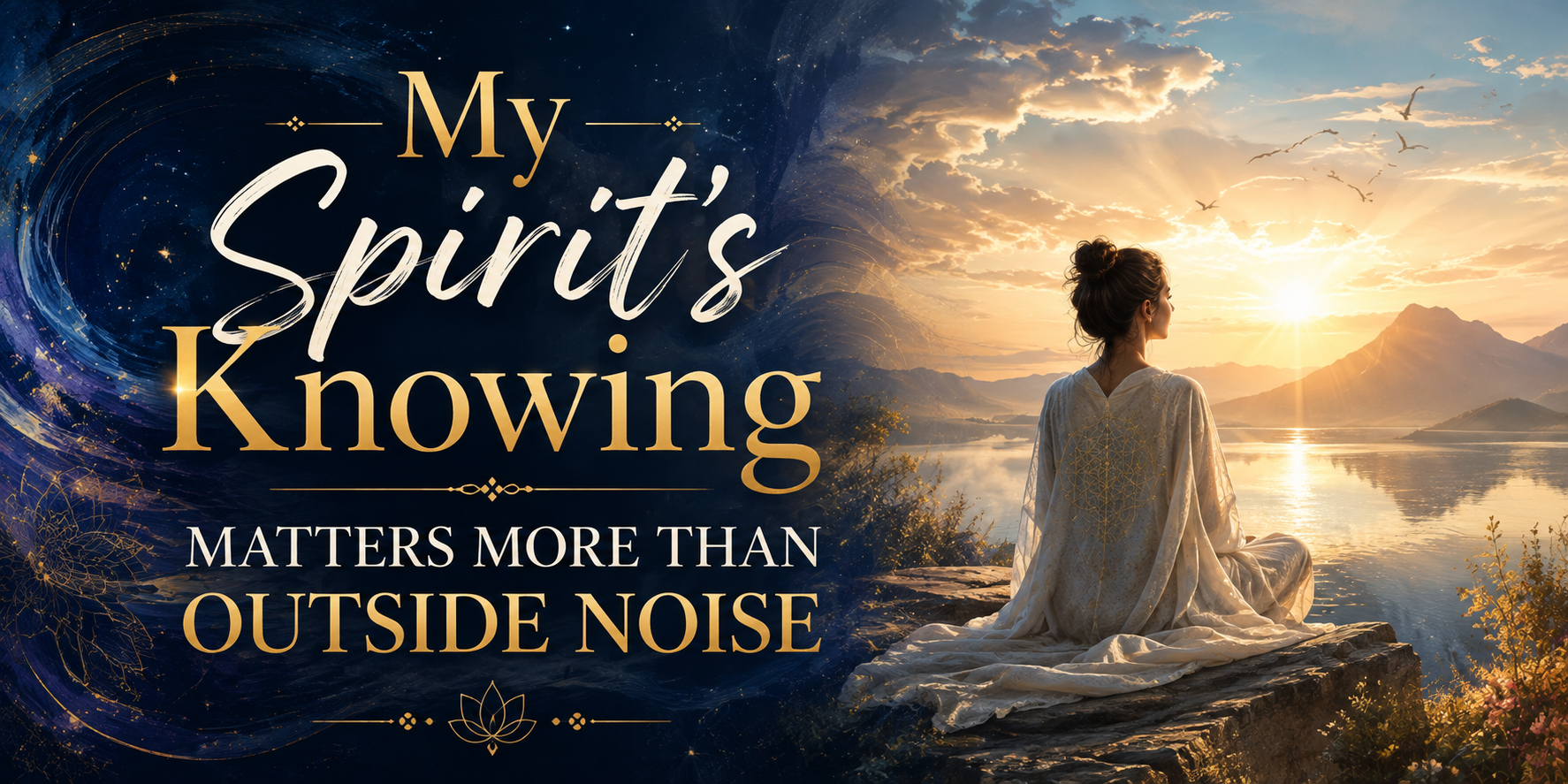 My Spirit’s Knowing Matters More Than Outside Noise