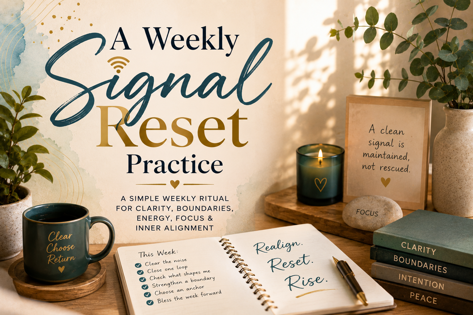 A Weekly Signal Reset Practice