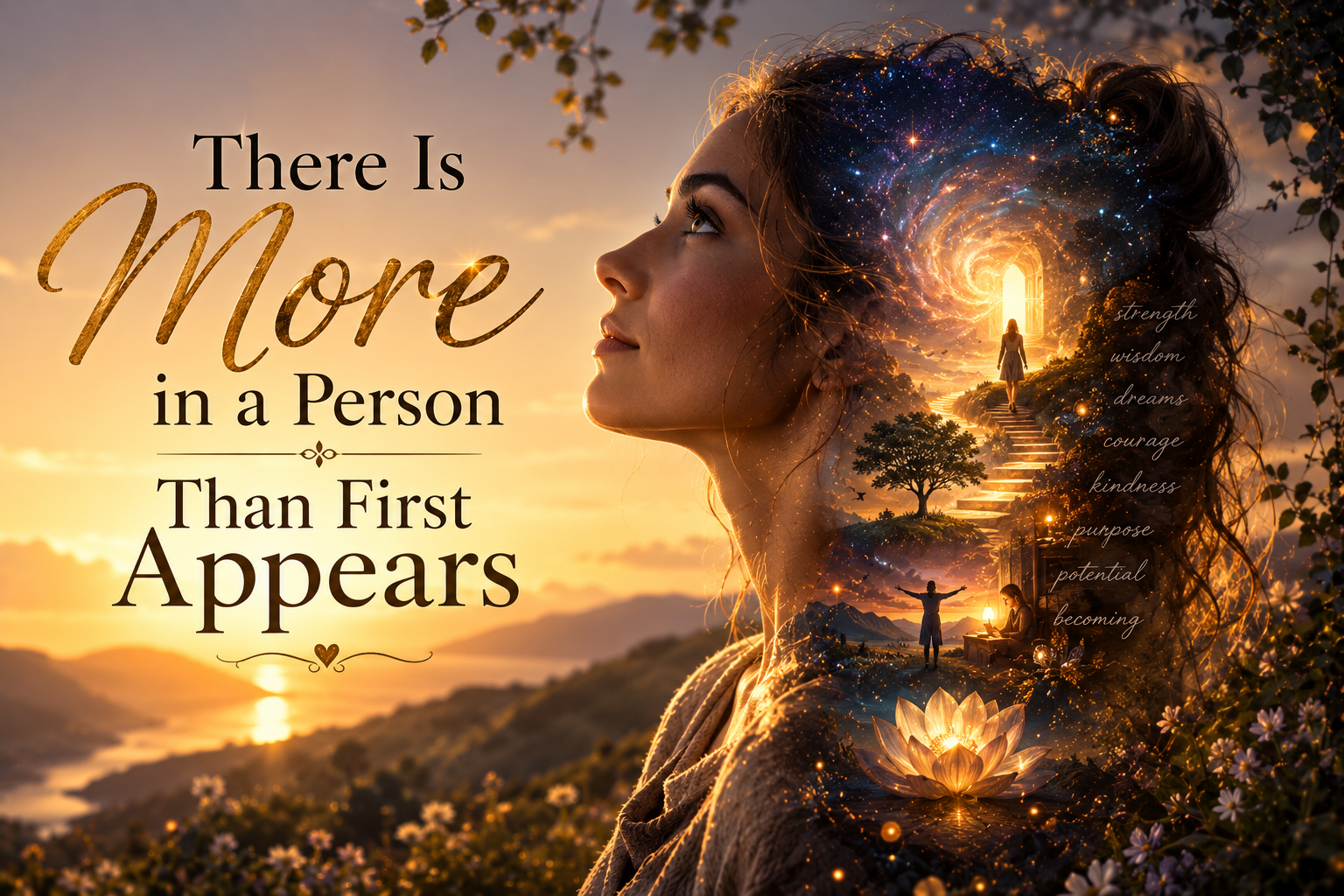There Is More in a Person Than First Appears