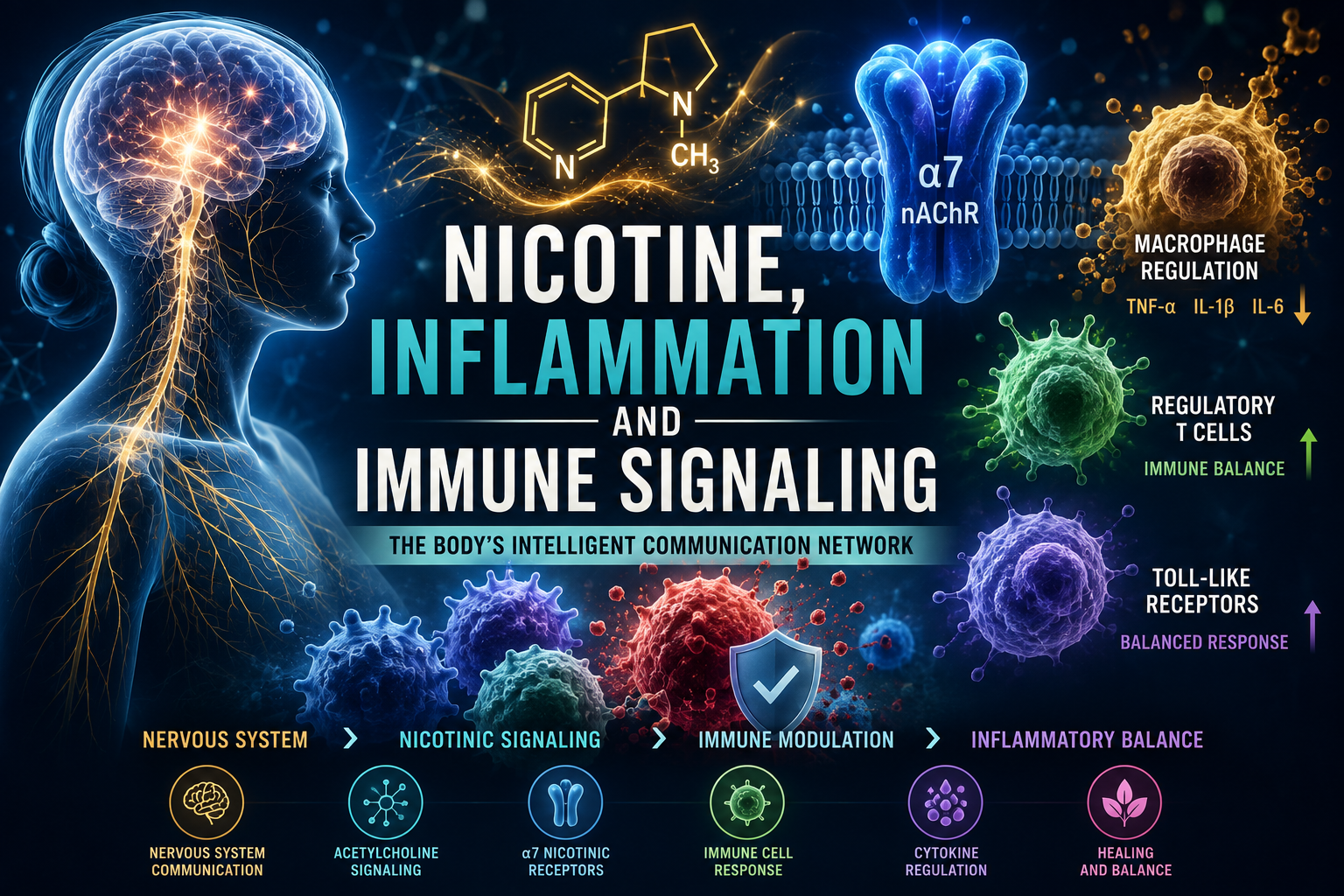 Nicotine, Inflammation and Immune Signaling