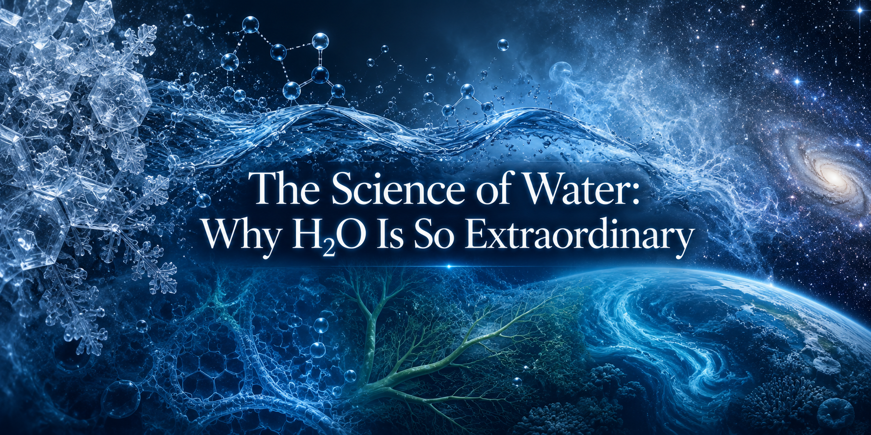 The Science of Water: Why H₂O Is So Extraordinary