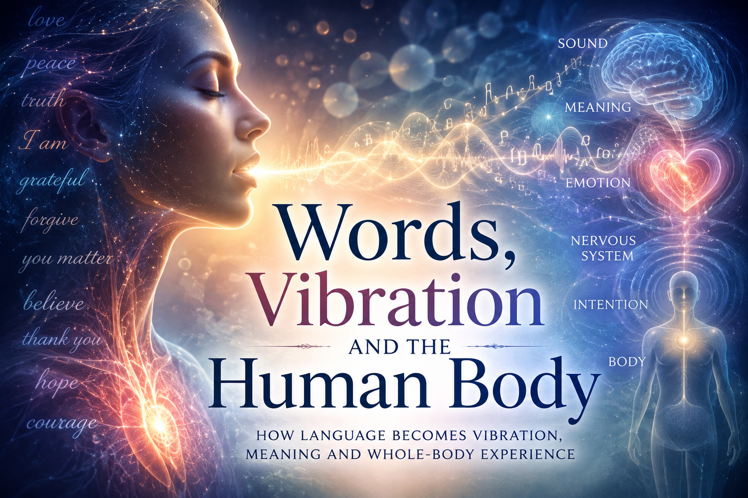 Words, Vibration and the Human Body