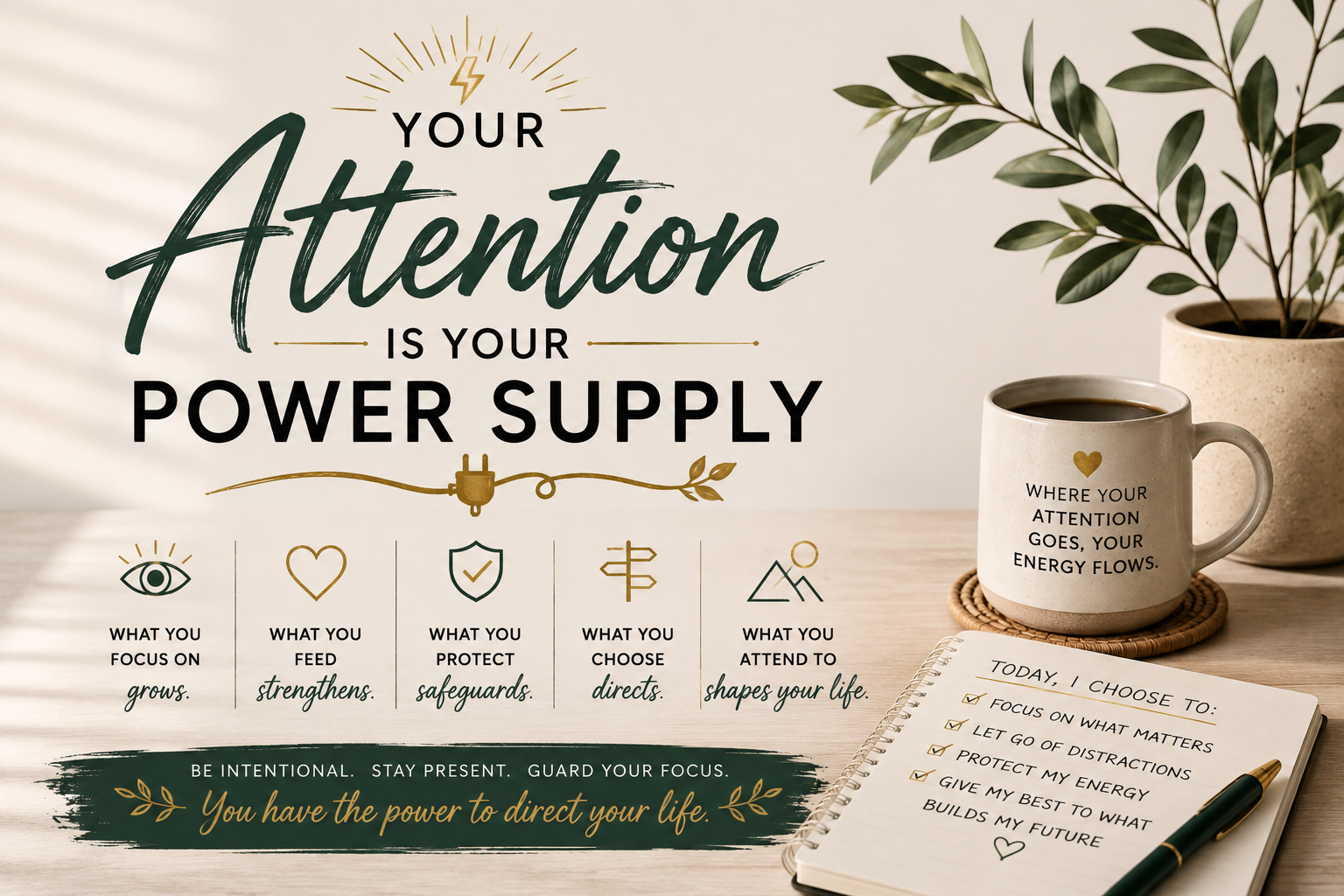 Your Attention Is Your Power Supply