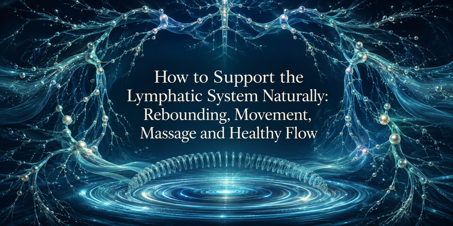 How to Support the Lymphatic System Naturally: Rebounding, Movement, Massage and Healthy Flow