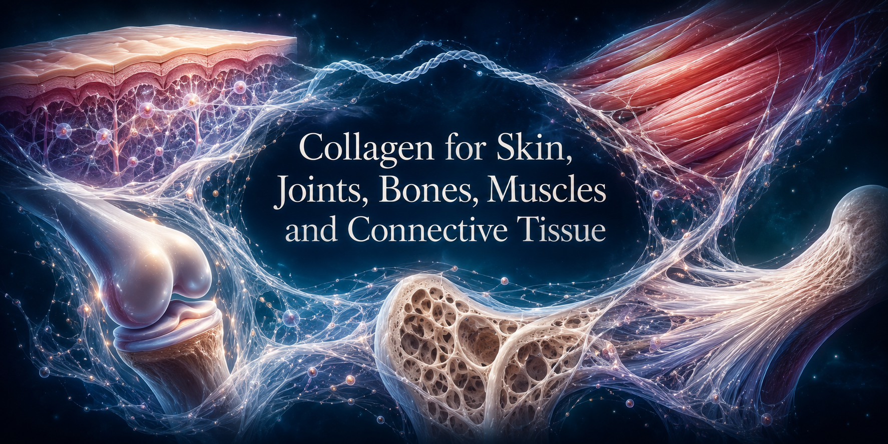 Collagen for Skin, Joints, Bones, Muscles and Connective Tissue
