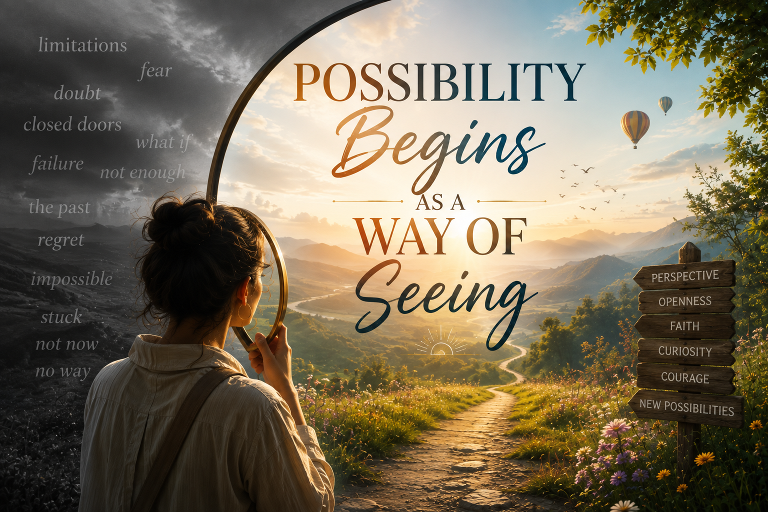 Possibility Begins as a Way of Seeing