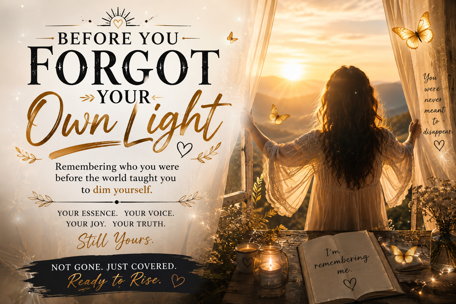 Before You Forgot Your Own Light