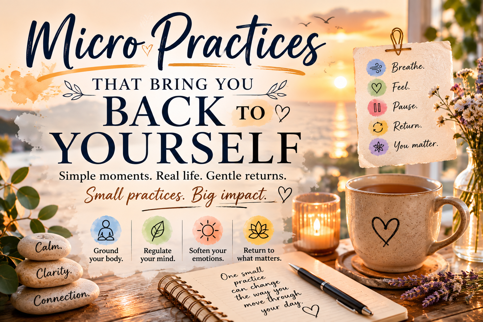 Micro Practices That Bring You Back to Yourself