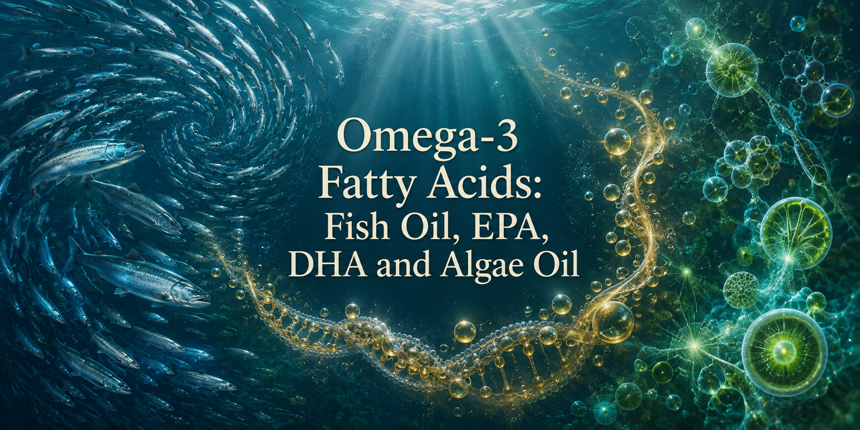 Omega-3 Fatty Acids: Fish Oil, EPA, DHA and Algae Oil