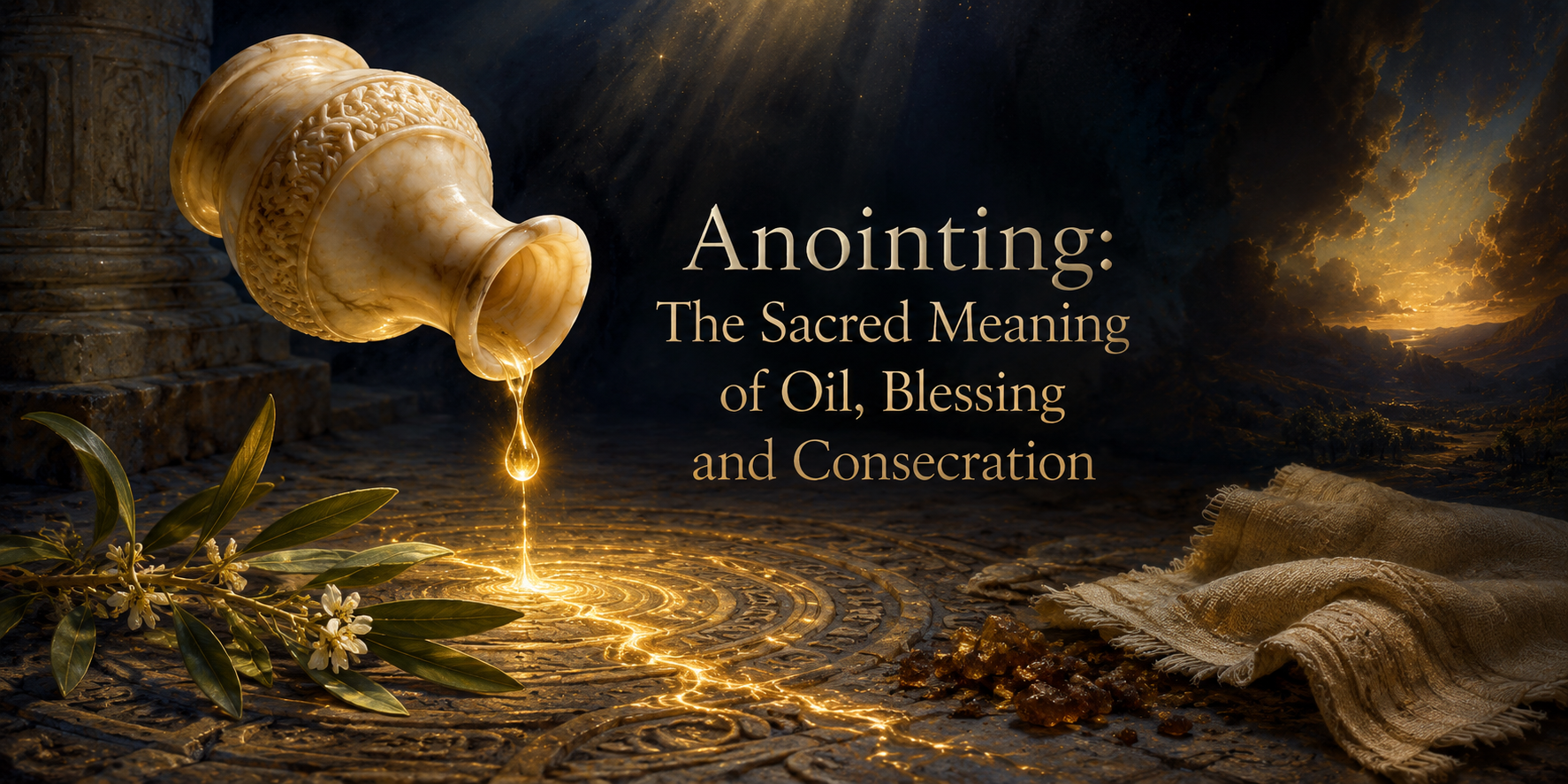Anointing: The Sacred Meaning of Oil, Blessing and Consecration